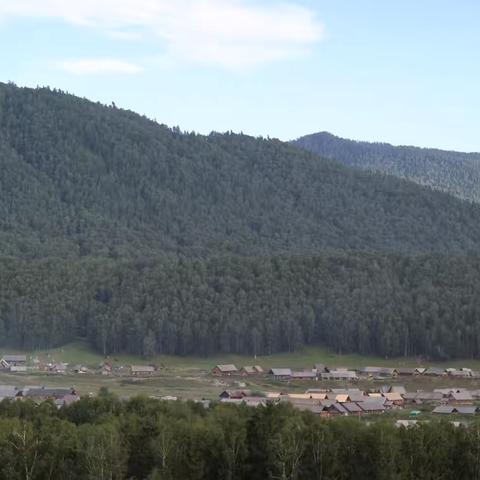 清凉禾木村 净土喀纳斯