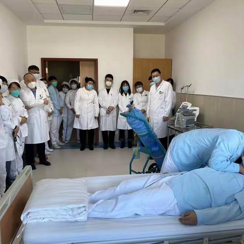 综合治疗一科进行2023年春节前应急演练及安全检查