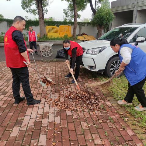 【快活岭社区】【新时代文明实践站】武汉以我为荣 · 小行大爱”清洁家园活动