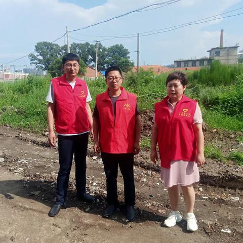 【创建国家卫生县】绿美鸡东，志愿先行  ---鸡东县第四中学志愿者环境卫生清扫活动