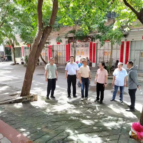 市政协副主席黄东勉等市领导莅临那大镇辖区解放居委会、军屯村委会指导基孔肯雅热、登革热等重点蚊媒传染病防控工作