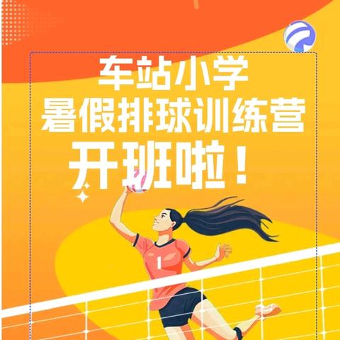 【车站小学】|免费暑期排球训练营开班啦！