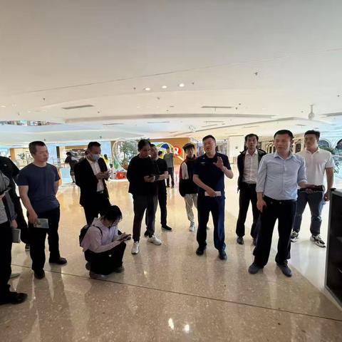未央区组织商业综合体、商市场赴大悦城开展消防安全管理参观见学活动