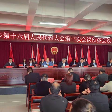 王寨乡第十六届人民代表大会第三次会议胜利召开