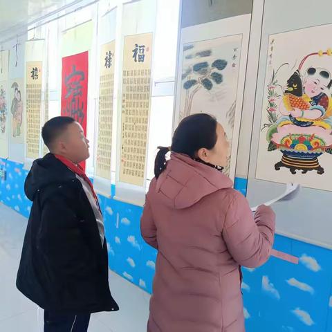走进翰墨丹青，共育艺术心田——西刘桥初级中学学子参观“中庆杯”迎新春书画展