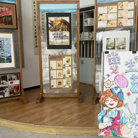 “红魂”育少年，“兰韵”绽艺彩 ‍——天宁中学艺术作品展精彩启幕