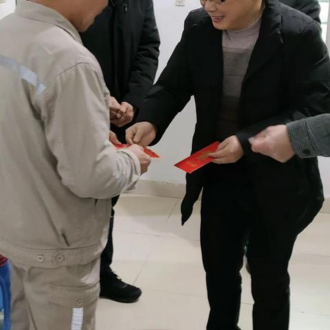 迎新春送温暖  强责任保安全——清流县工信局领导慰问山海民爆公司值班人员