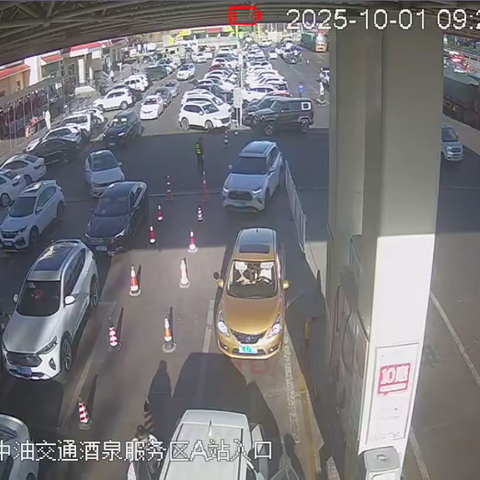 中油交通公司河西销售片区：国庆中秋我在岗