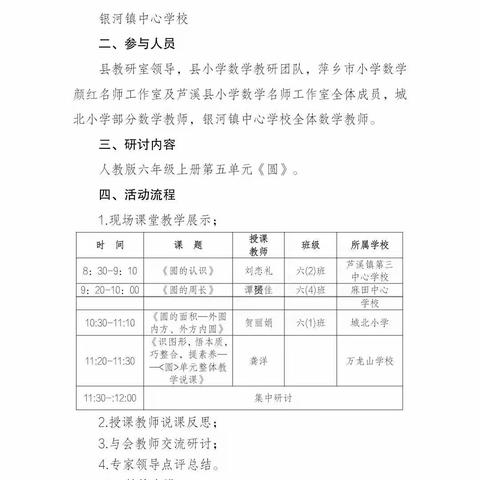 【课题动态】 “研结构化教学 促整体性思维”———记”四环乐学”课题组参加新课标理念下数学大单元“结构化”教学专题研讨活动