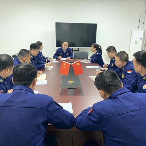 瑞兔呈祥 蓝焰守护——青年路大队春节消防安保思想政治工作总结