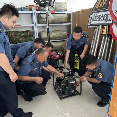 郏县路产管理大队开展防汛应急装备实操培训 全员齐心备战汛期