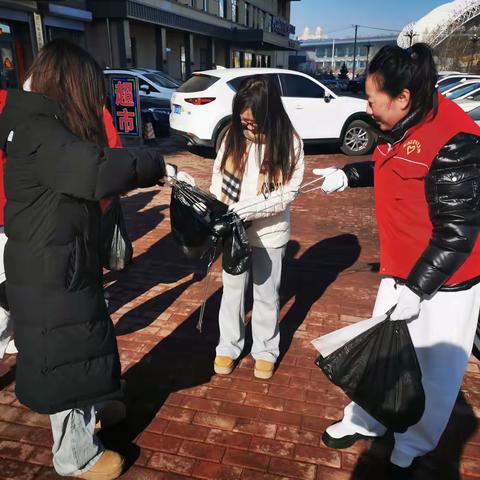 南岗区悦山国际社区开展分类新时尚，环保我先行主题活动