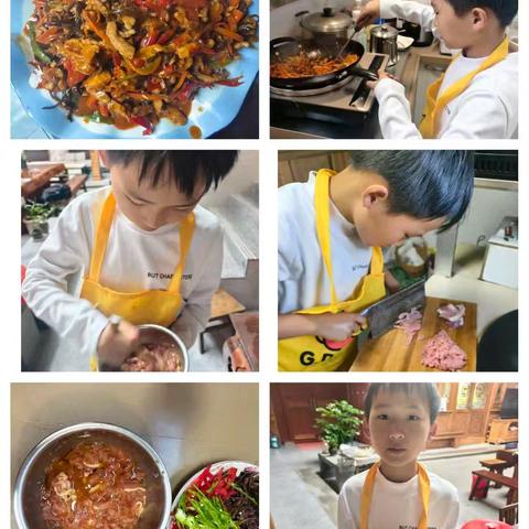 和顺镇中心小学大拇指班“每周一道菜”劳动实践