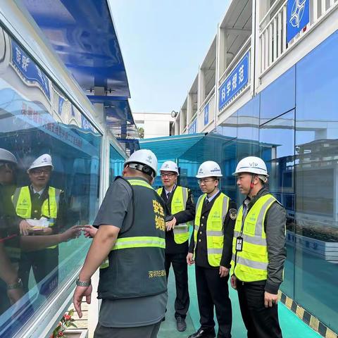 【大鹏市监】大鹏局姚应高副局长带队督导重点生产企业，切实为“两会”护航，保一方“特设”安全