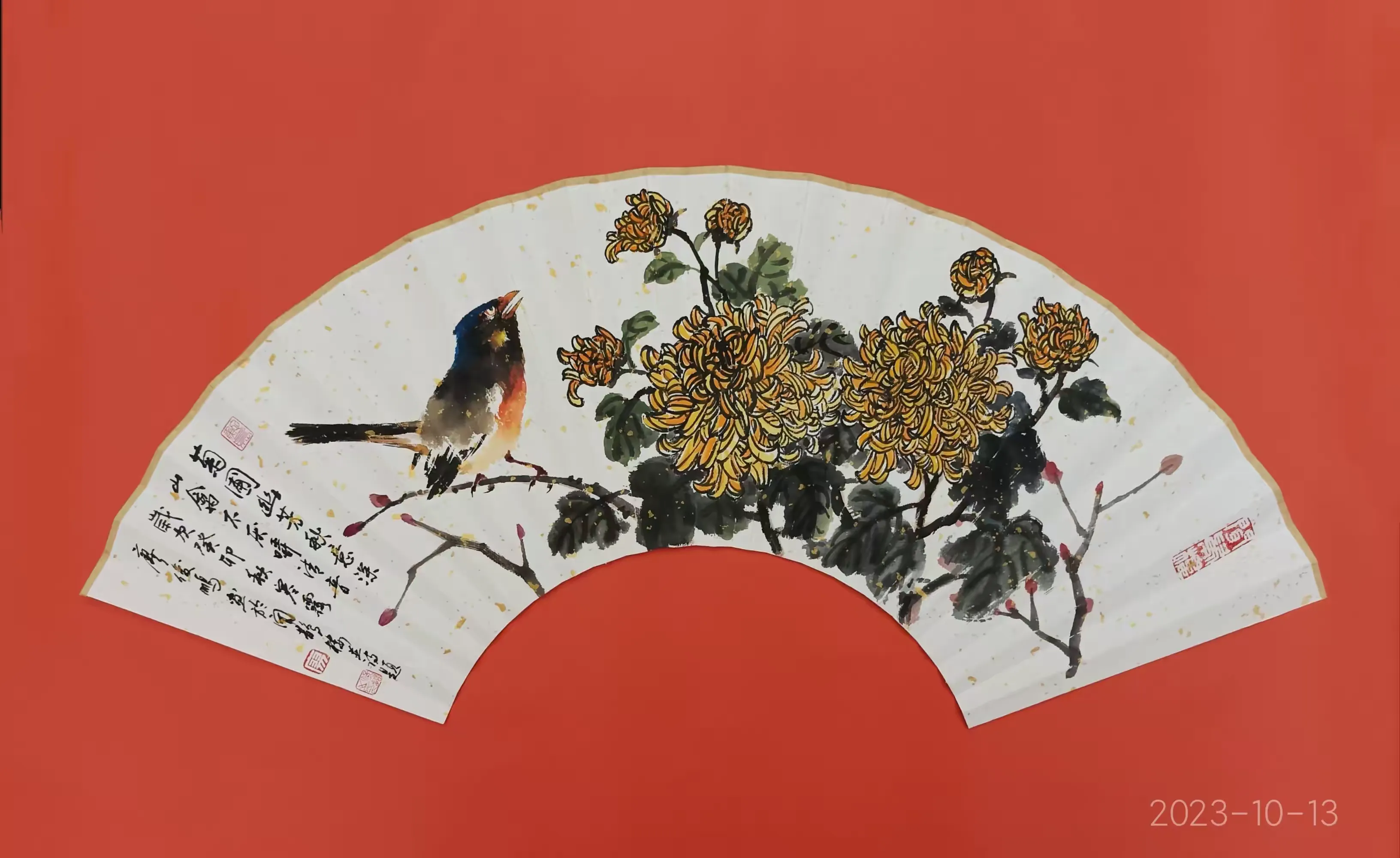 廖俊鹏先生国画花鸟作品欣赏