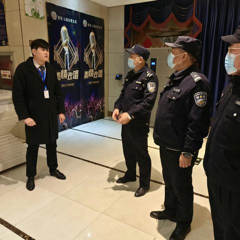 【青年文明号】彭李派出所对辖区内娱乐场所开展检查
