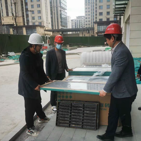 【沣东集团地产公司】严检材料质量  守护工程品质——工程管理部组织开展一季度工程实体、材料抽查检测