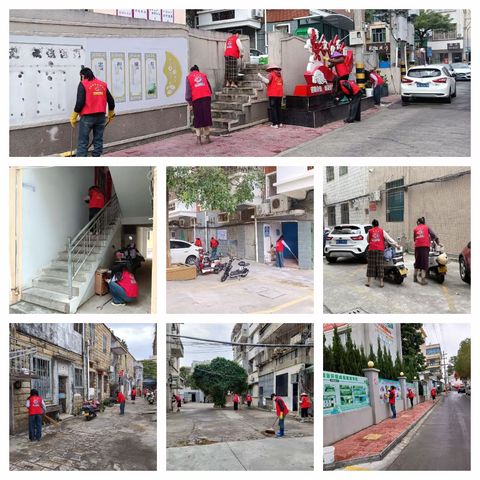 【中兴社区】巾帼助力美家园，清爽迎春悦蛇年