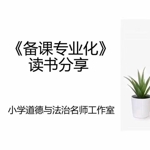 以读促研，以研助教——阳信县小学道德与法治名师工作室暑期“共读一本书”活动纪实（一）