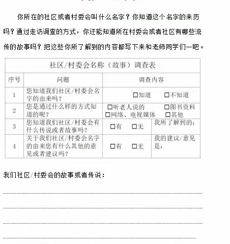 核心素养指向下小学道德与法治作业设计及学生素养展示（55）——三下第5课《我的家在这里》