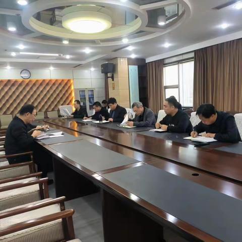 局领导刘福印召开林峰站更名工作部署会