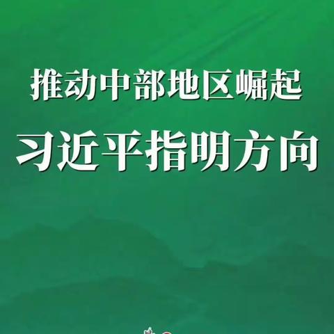 习近平总书记在湖南省长沙市主持召开新时代推动中部地区崛起座谈会