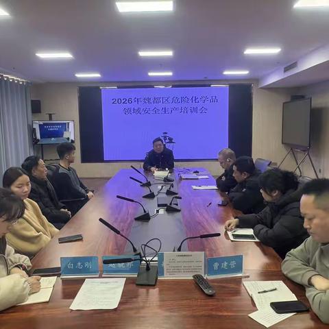 2026年魏都区危险化学品领域安全生产培训会
