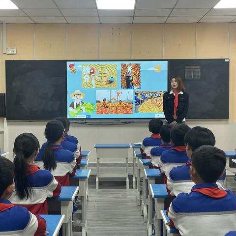 卫滨区红领巾巡讲团走进中小学宣讲“党的二十大”