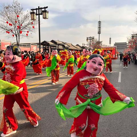 云中古城中国年，民俗社火闹新春