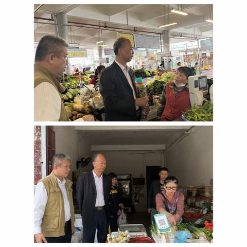 为了落实平价菜保供稳价、提高市场占比 县供销集团公司到各乡镇进行走访调研