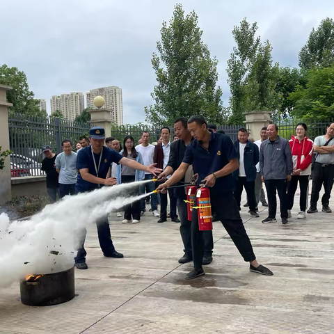 义乌市环境资源分拣利用有限公司廿三里分拣中心开展消防知识安全培训