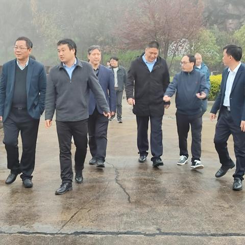 省防汛督查组来钱塘垅水库检查指导汛前准备和抗旱保供水工作