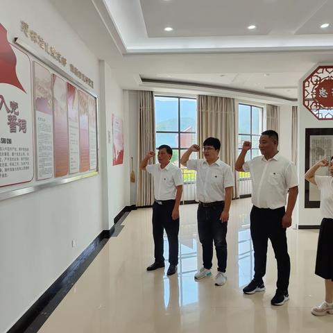 红心永向党  奋进正当时——钱塘垅水库开展庆“七一”系列活动