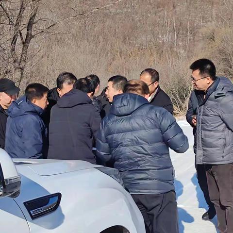 市自然资源局陪同省局领导调研龙岗山滑雪场项目