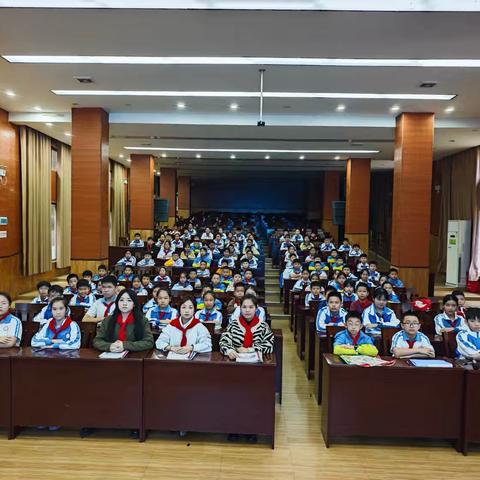 强国复兴有我，争当新时代好少年 ——梧州市龙圩第一实验小学举行2025年少先队大队委竞选活动