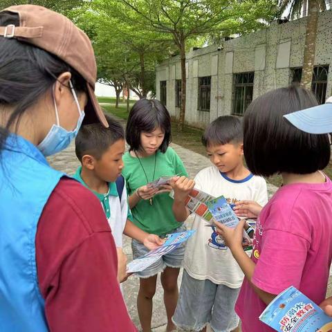 文昌市龙楼镇开展“护苗”防溺水、防霸凌宣传教育活动