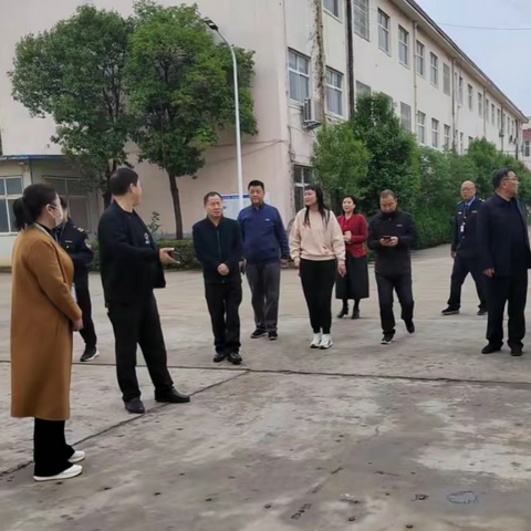 许昌市政府食安办一行到我司现场检查督导