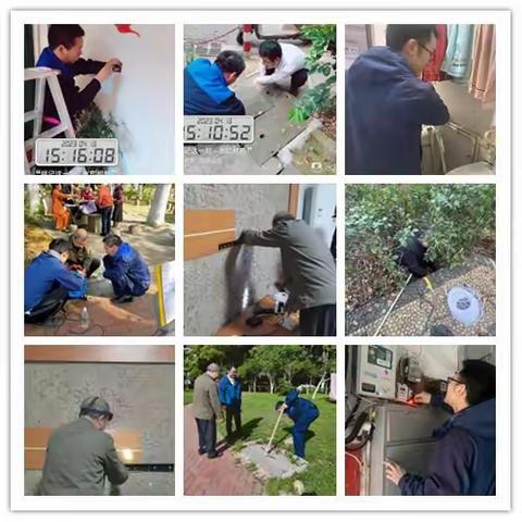 阳明山庄应急物业2023年4月份物业服务工作简报