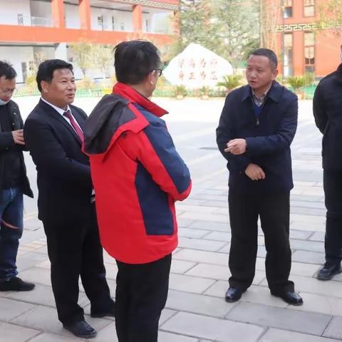 宁蒗县委书记张伟一行莅临我校开展2023学年春季学期开学工作调研