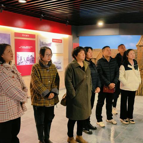 “以学铸魂 以学正风”——县督查局到北旧县抗日民主政府纪念馆参观学习
