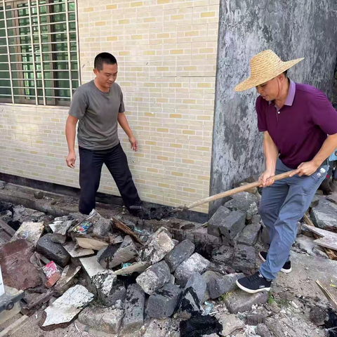 清渠除患 净美家园 | 全镇周末卫生大扫除火热进行中！