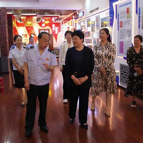 绥化市妇联主席孙立华带队到海伦市税务局调研妇女发展工作