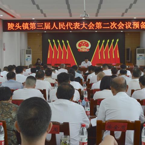 真抓实干 奋勇争先 陵头镇第三届人民代表大会第二次会议胜利召开