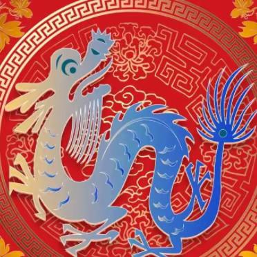 龙行龘龘 前程朤朤 804班董洛皙集齐五福