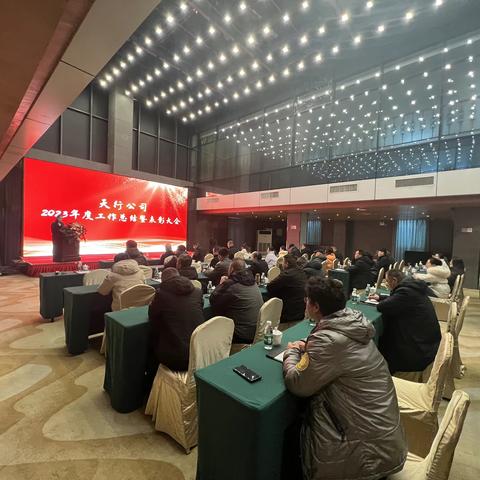 天行公司2023年度工作总结暨 表彰大会