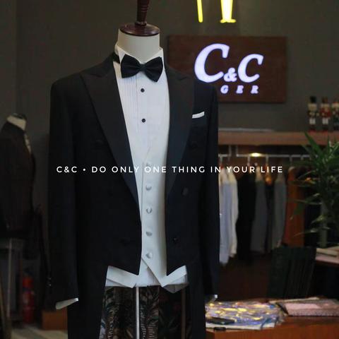 燕尾服yyds-C&C高端西装