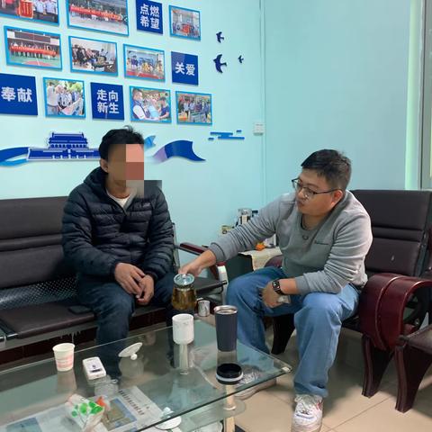 美兰区白龙街道开展2023年高风险人员谈心谈话教育