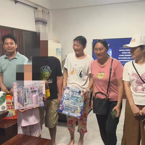 2024年美兰区白龙街道开展高风险人员走访工作