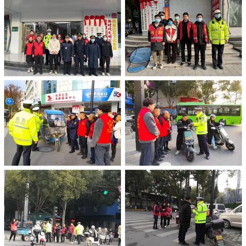 锦湖街道持续开展道路交通安全电动车专项治理暨“扫街”行动