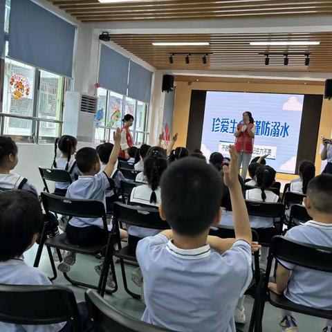 锦湖街道走进幼儿园开展“珍爱生命 守护成长”防溺水安全宣传教育活动